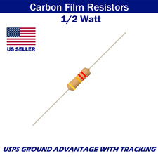 Resistors Carbon Film 22k Ohm 1/2 Watt 5 Tolerance 10 pcs
