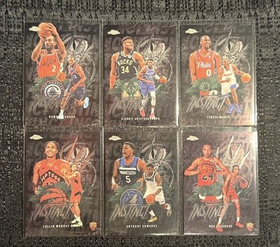 2025-26 Topps Chrome Instinct Complete Your Set You Pick Basketball Card