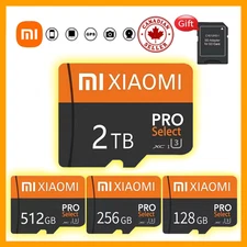 Micro SD/TF Card 2TB 1TB 256GB 128GB U3 SD Memory Card Phone Tablet PC Switch