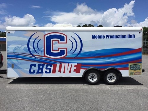 Enclosed Trailer Cargo Production Trailer