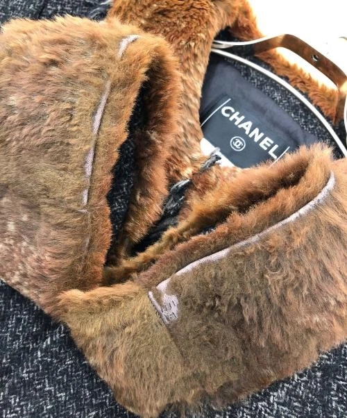 CHANEL Giacca Lapinfa lana manica 5 4