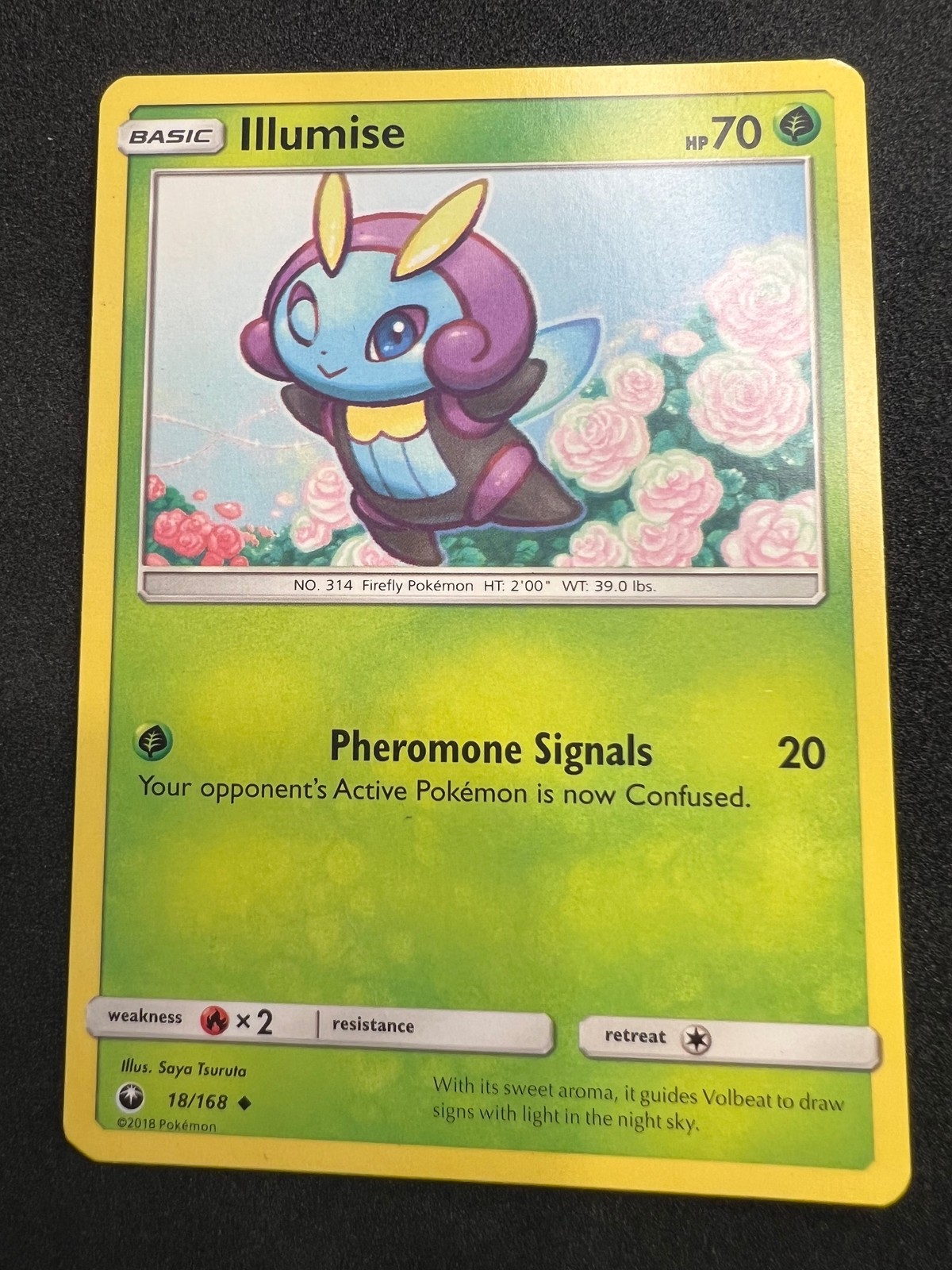 Illumise 18/168 Uncommon Celestial Storm Pokemon 2018