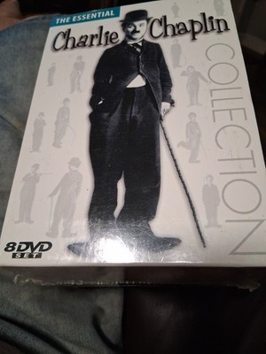 The Essential Charlie Chaplin (DVD, 2003, 8-Disc Set) Box Opened - DVDs Sealed
