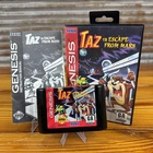 Taz in Escape From Mars (Sega Genesis, 1994) TESTED! Complete in Case w/ Manual