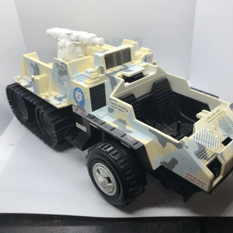 Spy Trooper Snow Cat G.I. 2002 Vehículo Joe Hasbro eje roto piezas envío gratuito Foto 3 de 4