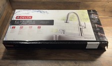 Delta Eldridge Single Handle Pull Down Kitchen Faucet in Chrome 19842Z-SD-DST