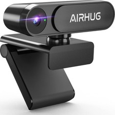 AIRHUG 2K Webcam ohne Mikrofon USB Plug Play ...