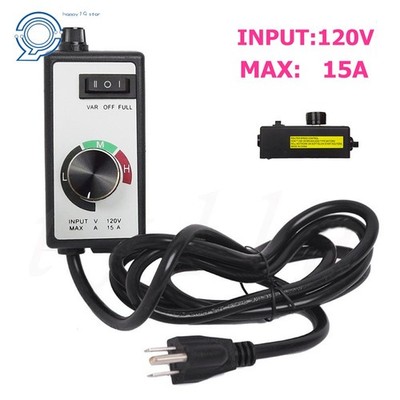 Newest For Router Fan Variable Speed Controller Electric Motor Rheostat AC 120V