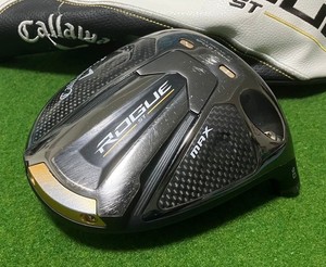 Testa driver Callaway ROGUE ST MAX 9,0 gradi usata solo Testa driver Callaway ROGUE ST MAX 9,0 gradi usata solo