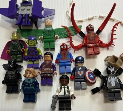 Lego Marvel Superheroes & Villains Lot Of 11 - Great Condition! - Great Value!