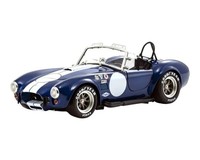 Kyosho Shelby Cobra 427 S/C Spider 1962 1:18 Blau Weiß KYOKS08048BLMW