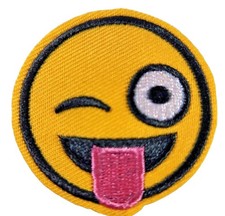 Emoji Patch/Badge High Quality Iron-On Sew-On