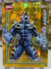 2026 Topps Chrome Marvel Sapphire Sleeper Agent #100 Gold 11/50