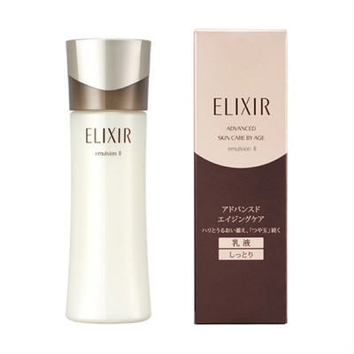 Shiseido Elixir Advanced Emulsion T II Moist 130ml Moisturizer Japan Skincare