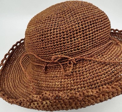 Like new! Helen Kaminski Natural Crochet Sun Hat! Gorgeous! Nadia Raffia Crochet Sun Hat - Natural | Helen Kaminski US main image 3