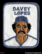 1978-79 Penn Emblem Player Patch Davey Lopes DODGERS