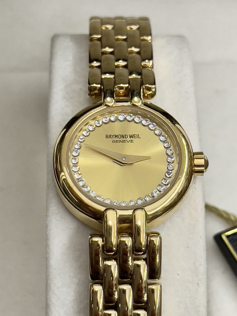 RAYMOND WEIL レイモンドウィル 5806-2 18K GOLD ELECTROPLATED 10M