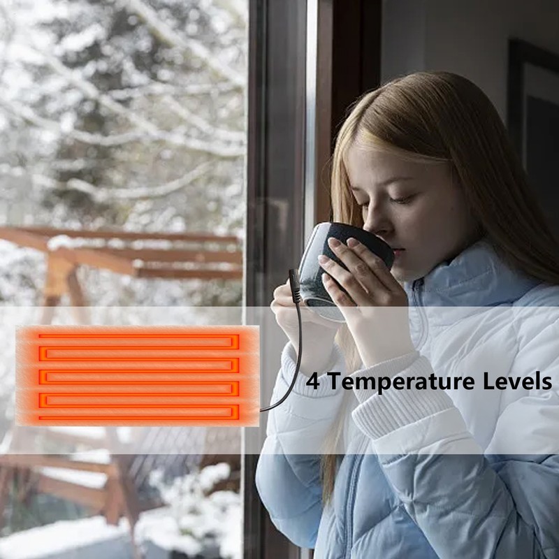  5V USB Heating Pad Electric Heater Pad Winter Warm Heating Pad Hand Warmer 