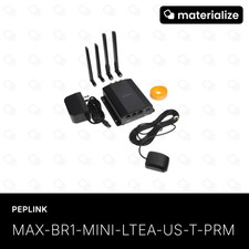 7 units: Peplink, MAX-BR1-MINI-LTEA-US-T-PRM - 4G LTE Router Dual SIM, Wi-Fi 