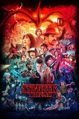Stranger Things 11x17 Poster   Collector s Print TV Series Wall Art