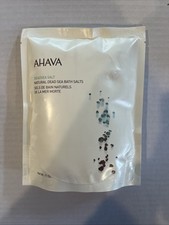 AHAVA Natural Dead Sea Bath Salts 11 oz. Soothing/Relaxing High End Beauty