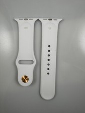 Original Apple watch sport Band 42mm 44mm 45MM yellow Gold Pin White from Demo