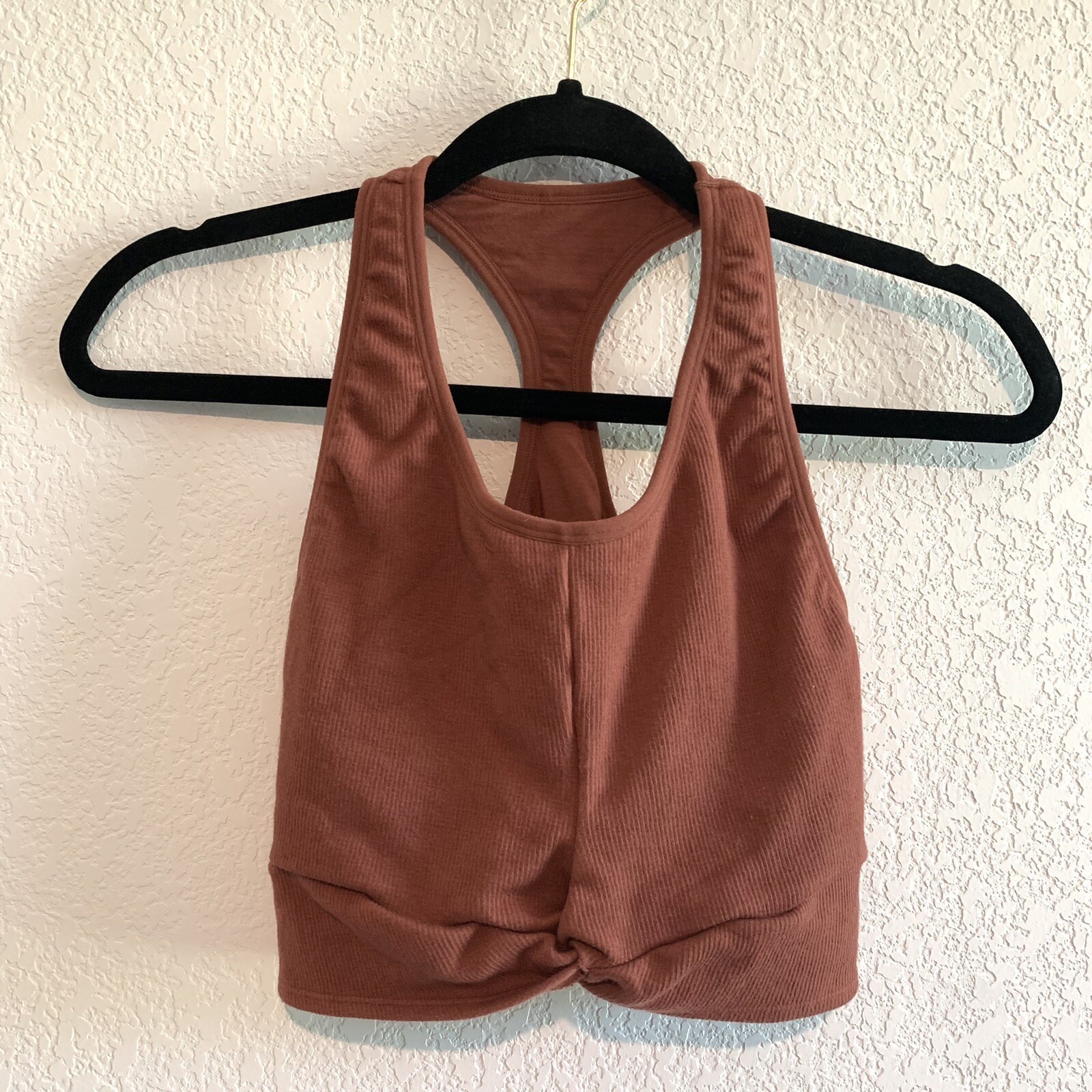 Fabletics Bra Large Cloud Seamless Knotted Crop M… - image 1