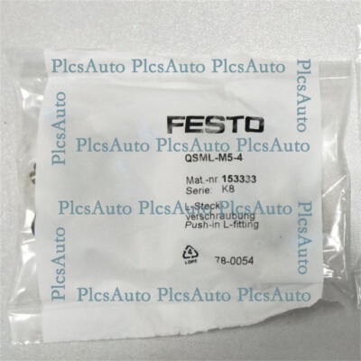 1Bag/10pcs new festo QSML-M5-4 153333 Push-in connector spot stock | eBay
