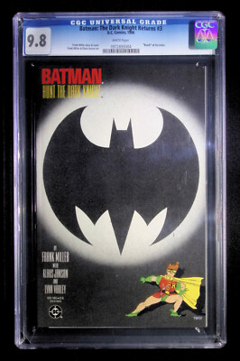 Batman: The Dark Knight Returns #3 Frank Miller Classic CGC 9.8 - First Print