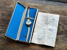Watch Women's Zarya, Vintage mechanical wristwatch for her, made USSR