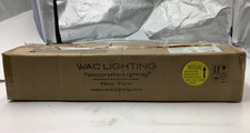 WACLIGHTING 18" LED 1 Light Sconce 3-CCT 3000K, Black/White WS-73118-BK