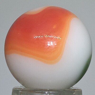 Vintage Vitro All-Red Marble .61 Inch Mint Condition Combined