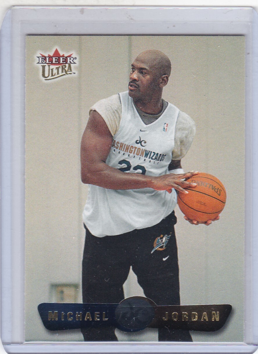 MICHAEL JORDAN 2001-02 FLEER ULTRA BASE #102 WASHINGTON WIZARDS
