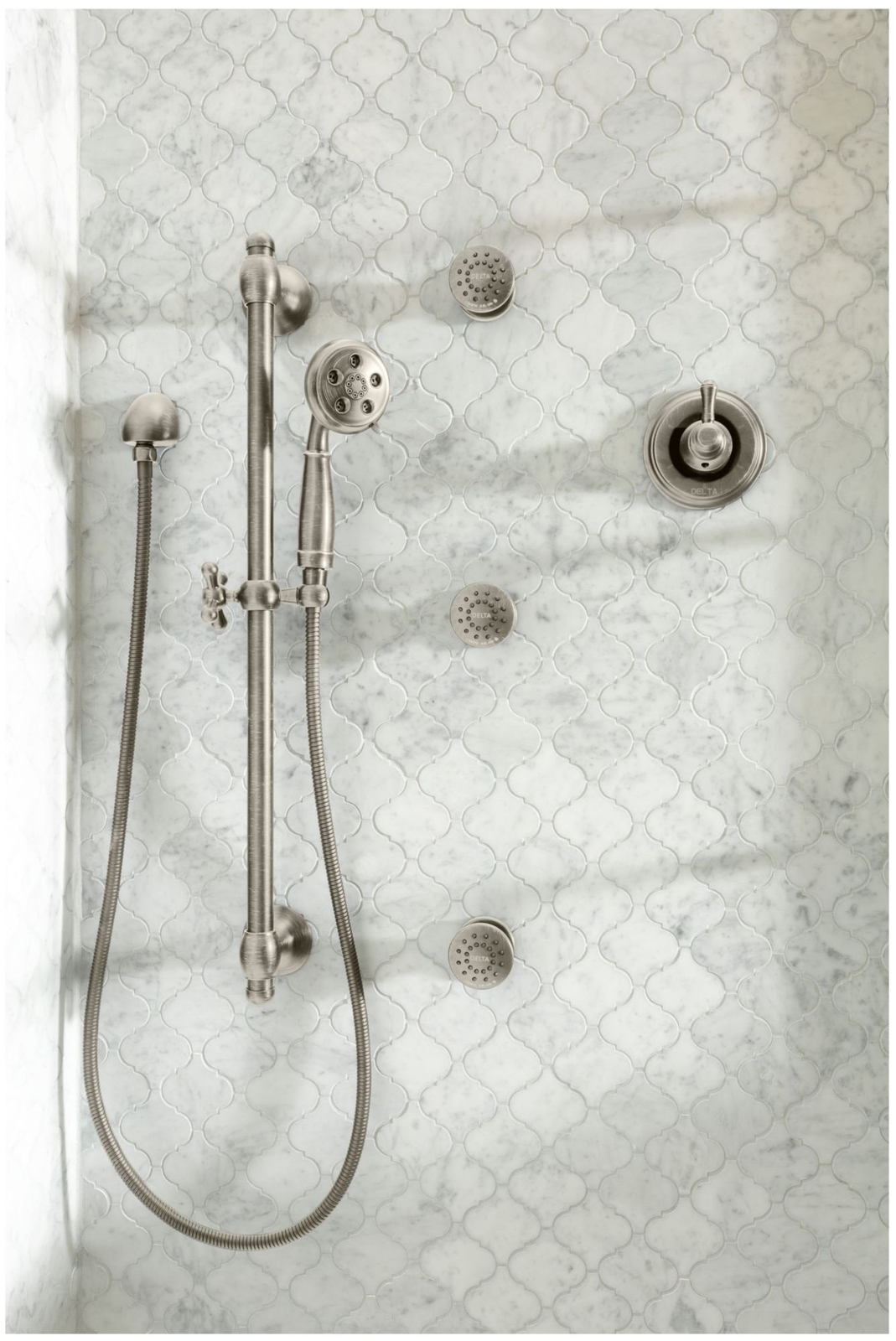 Delta 50560 Hand Shower Wall Supply Elbow Bronze 696731792354 eBay