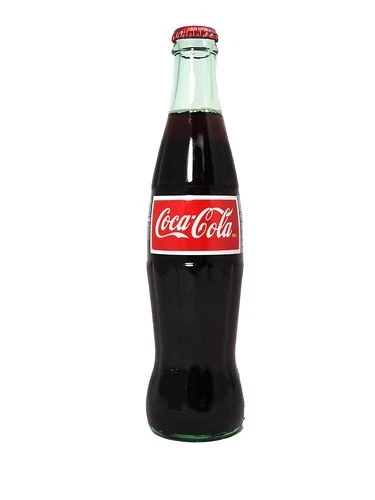 Coca-Cola Classic w/ Cane Sugar - 12 BOTTLES - Glass Bottle Soda Pop