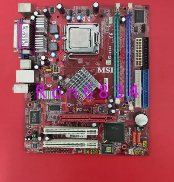 1pc used Msi 865GM3-V MS-7101 mainboard