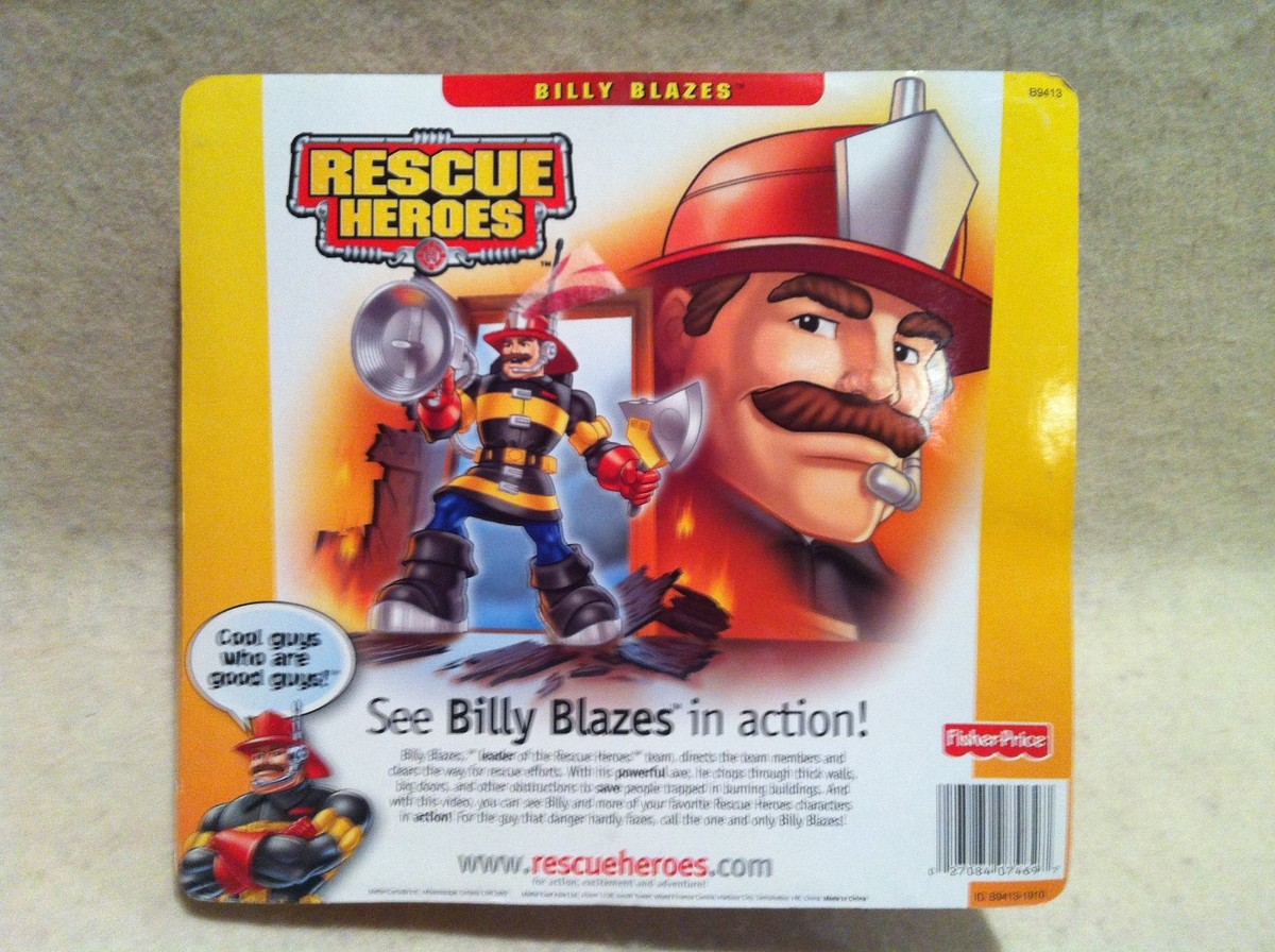 未使用 希少 レア ゲイ BILLY DOLL ビリー ファイヤーマン 消防士 Rescue Heroes FireFighter Billy Blazes! FACTORY SEALED | eBay