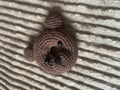 Handgefertigter Häkelbär Donut! £6