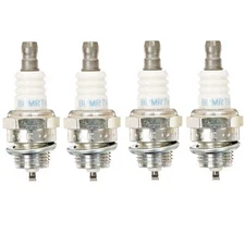 GENUINE OEM NGK PART # BPMR7A; SPARK PLUG 4 PACK