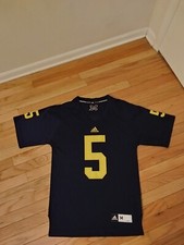 Michigan Wolverines NCAA Adidas Men's Football Jersey Size M