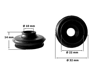 ARRMA Stangenkopf-Set – Für Lenkung & Federung, Inkl. Stoßdämpfer-Halsbänder