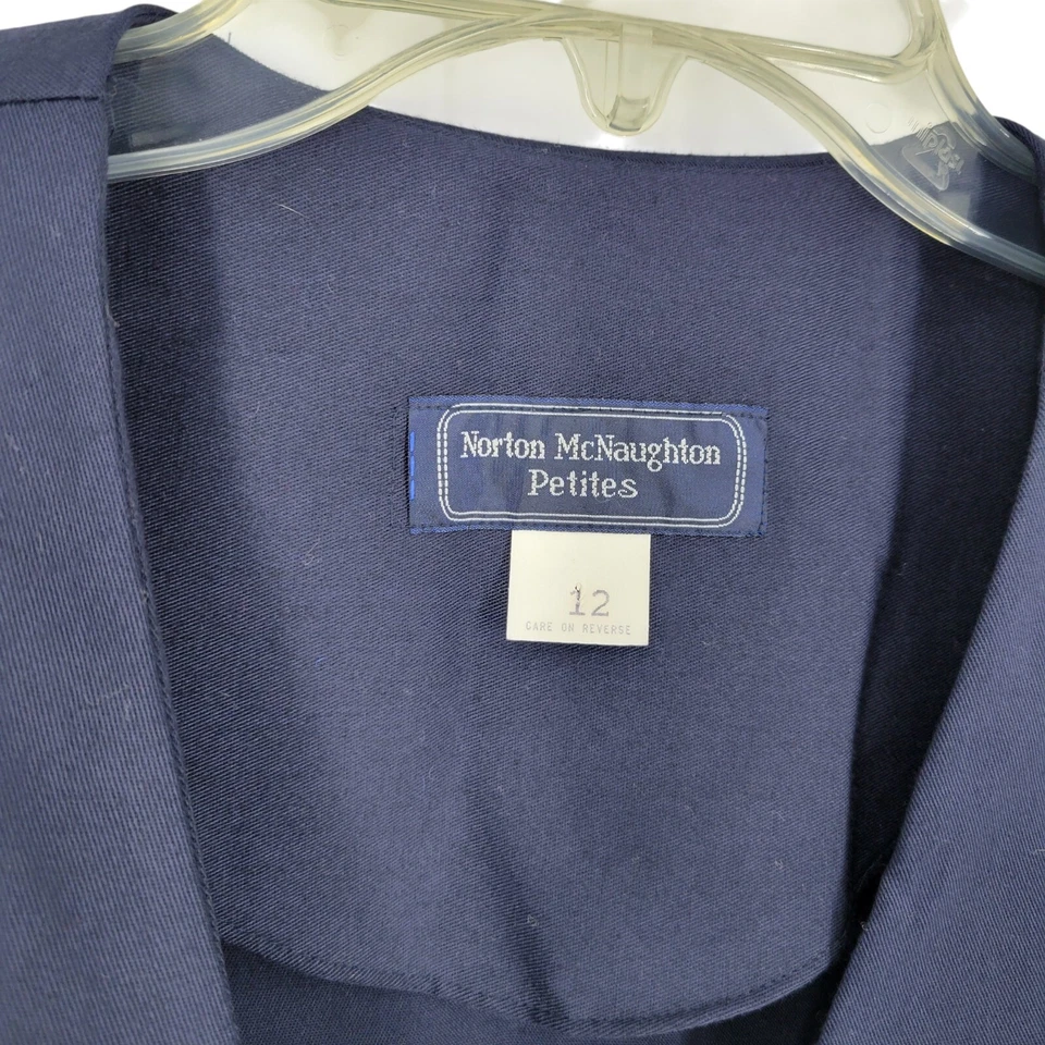 VTG Blazer 12P Crest Preppy Royalcore Collegiate Academia Ivy League School girl - Image 2 of 4