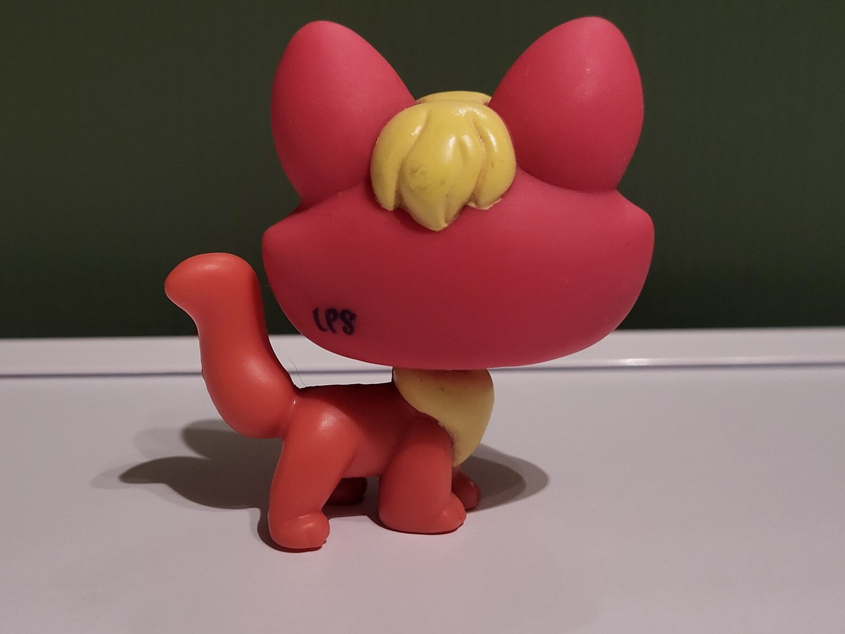 Figurine Littlest Pet Shop (LPS) #1126 Renard Authentique Hasbro - Occasion, Animal Sauvage, Collection