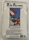Walking On The Beach- Complete Flag Kit from The Flag Factory - 28" x 49" - NEW
