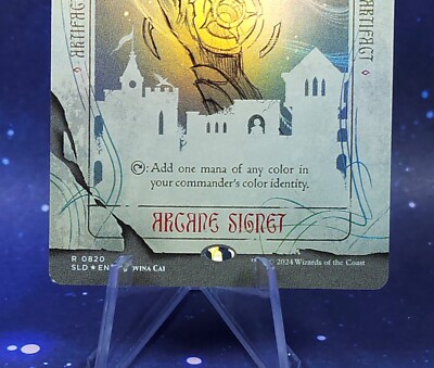 MTG Arcane Signet 820 Rovina Cai Sketch Secret Lair Artist MTG Arcane Signet 820 Rovina Cai Sketch Secret Lair Artist