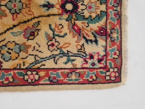 Vintage Traditional Handmade Oriental Wool Multicolor Rug 139x41cm - Picture 5 of 14