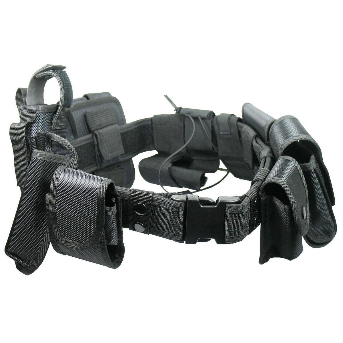 小物 W Nylon Belt Black OVY Black Tactical Nylon police Security Guard Duty Belt Utility Kit