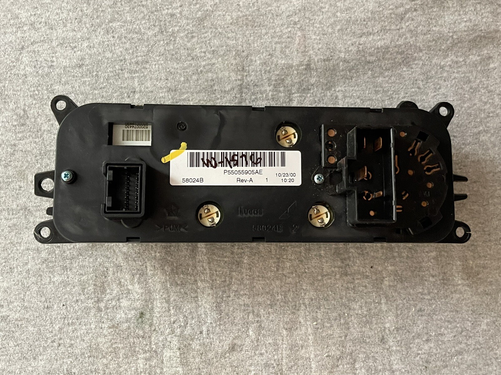 01 Dodge Dakota Climate Control Panel Temperature Unit A/c Heater OEM