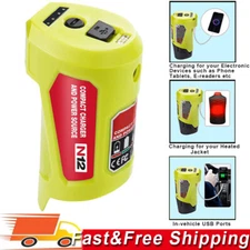 USB Power Source Charging Adapter for Milwaukee Battery 48-59-1201 49-24-2310 US