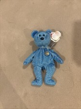 Ty Beanie Baby Classy the Bear DOB April 30, 2001 MWMT Free Shipping